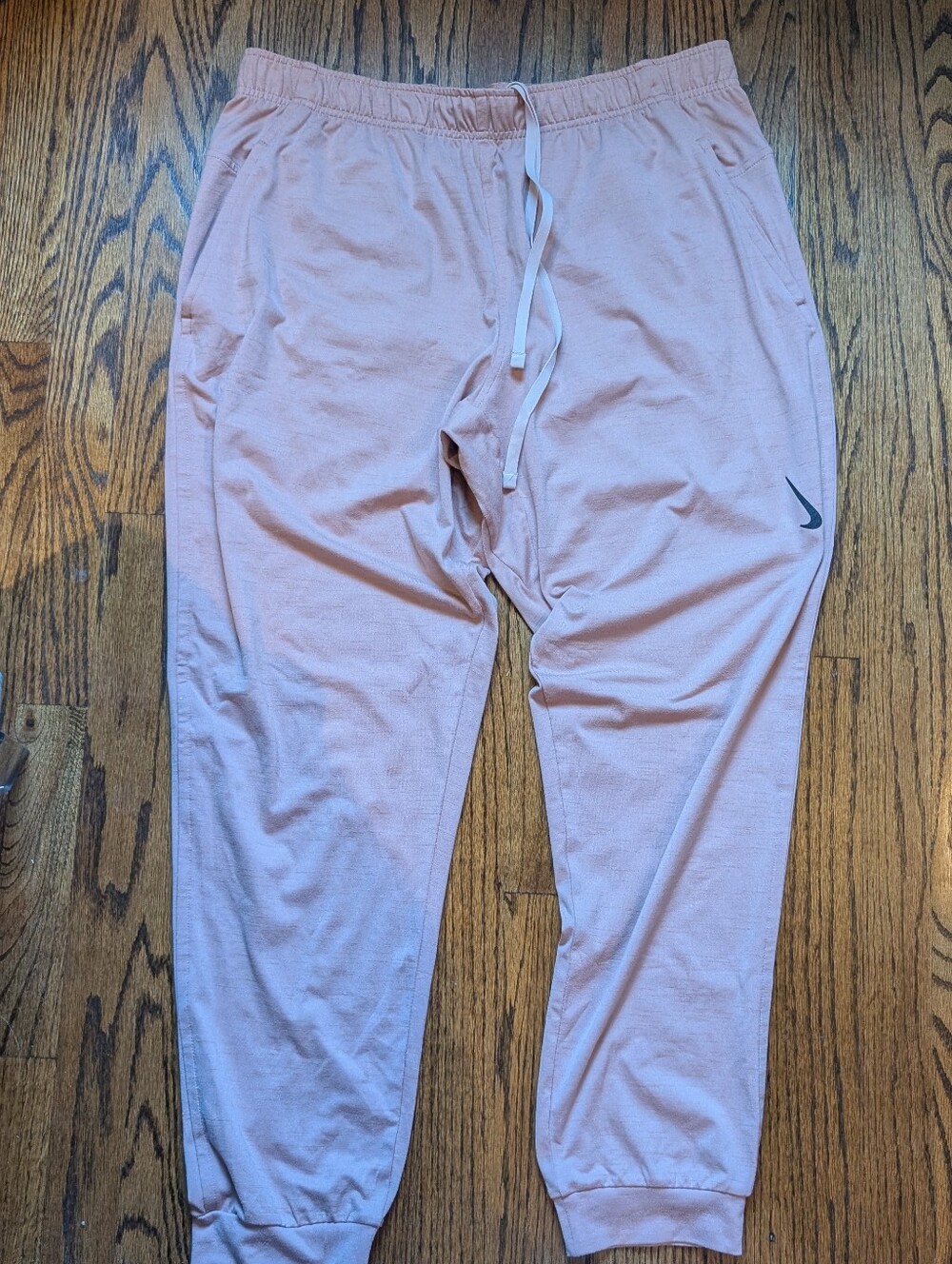 Nike DRI-FIT Yoga women's Dusty Pink Jogger Pants XL